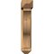 Ekena Millwork Funston Arts and Crafts Rough Sawn Bracket w/ Offset Brace, Western Red Cedar, 6"W x 22"D x 30"H BKT0604X22X30FST03RWR - alternate 2